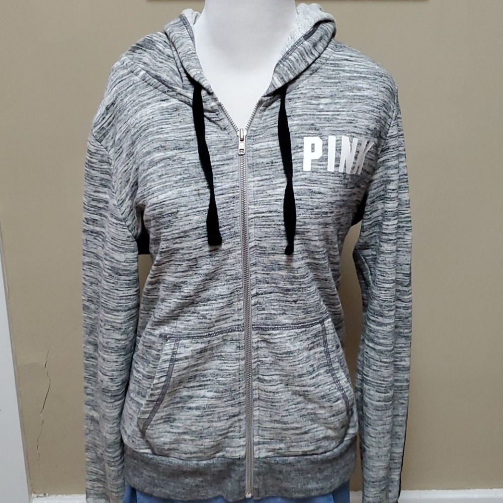 PINK Victoria's Secret zip up hoodie - Picture 2 of 5